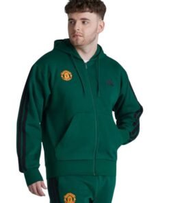 Manchester United X Adidas Essentials 3-Stripes Tracksuit