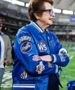 MLB Los Angeles Dodgers Billie Jean Varsity Jacket