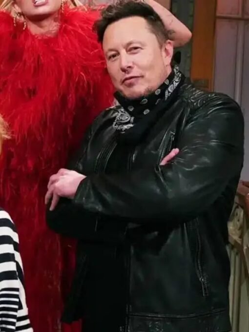 Elon Elite Musk Moto Leather Jacket