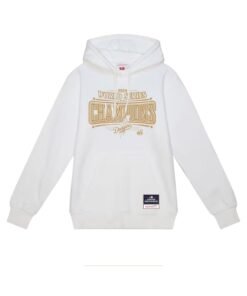 Dodgers 2024 World Series Champions White Pullover Hoodie