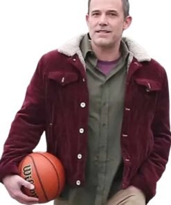 Ben Affleck The Accountant 2 Maroon Jacket