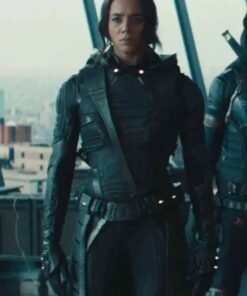 Ava Starr 2025 Thunderbolts Black Coat