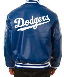 Los Angeles Dodgers Royal Blue Leather Jacket