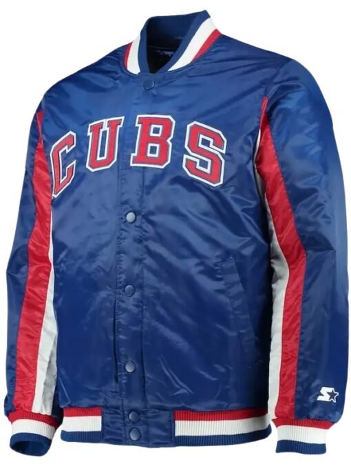 Chicago Cubs The Ace Royal Blue Varsity Jacket
