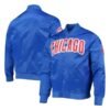 Wordmark Chicago Cubs Royal Blue Jacket