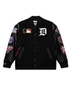 Detroit Tigers Black Out Varsity Jacket