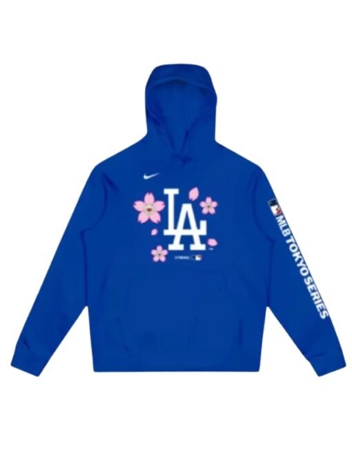 Nike Takashi Murakami Blue Dodgers Hoodie