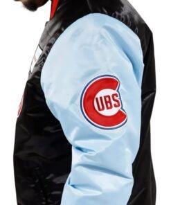 Chicago Multi Color Block Varsity Jacket
