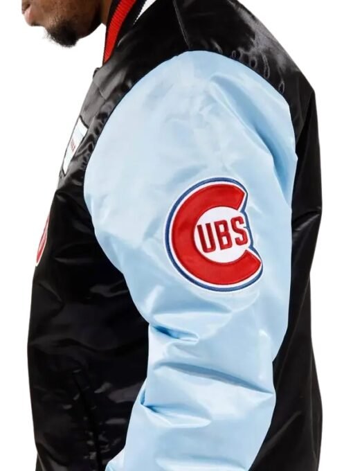 Chicago Multi Color Block Varsity Jacket
