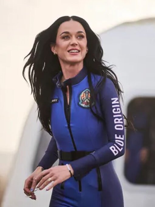 Katy Perry Fashion Blue Jacket