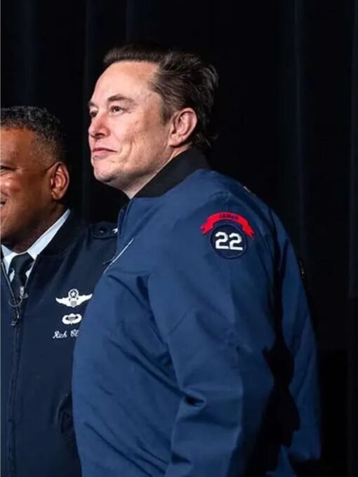 Elon Musk The Air Force Academy Jacket