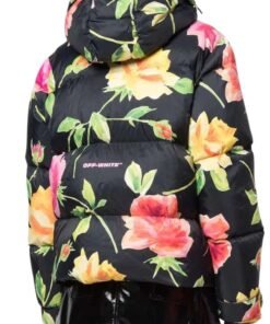 The Emily In Paris Floral Parachute Puffer Jacket