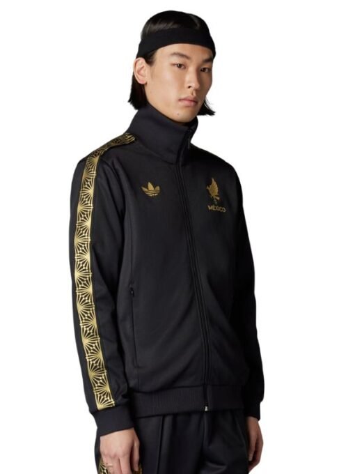 Adidas Maxico Gold Black Track Jacket