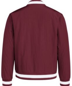 Adidas Dugout Coaches Maroon Bomber Jacket