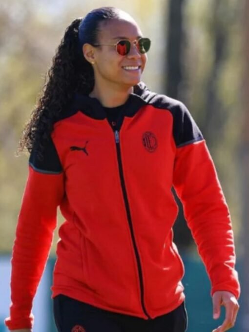 AC Milan FootBall Casuals Hooded Jacket