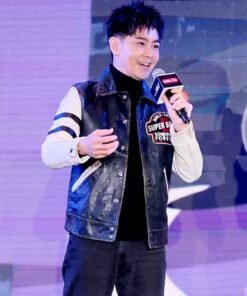 Jimmy Lin Chih-ying 2025 GT Show Leather Jacket