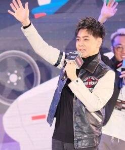 Jimmy Lin Chih-ying GT Show Leather Jacket