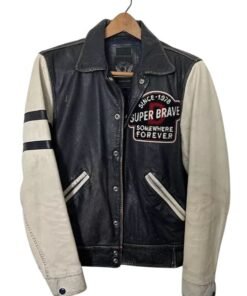 2025 GT Show Jimmy Lin Chih-ying Black Leather Jacket