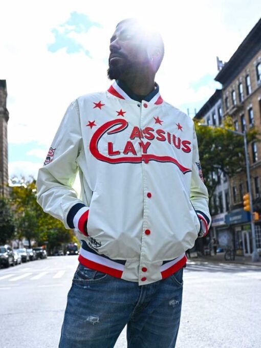 Cassius Clay USA Bomber Jacket