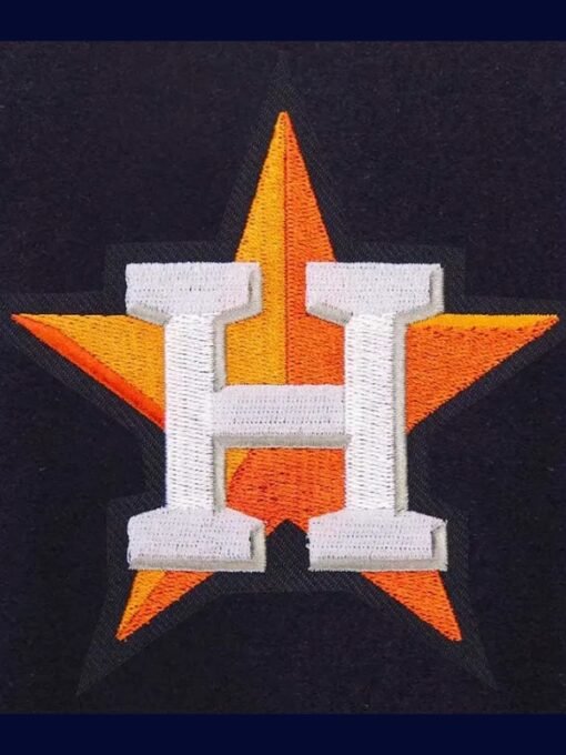 Embroidered Houston Astros Wool Jacket