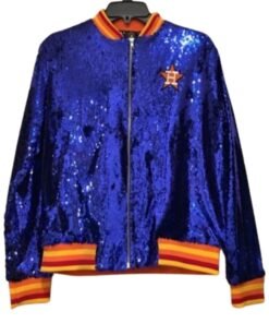 Astros Sequin Jacket
