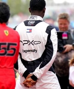 Brad Pitt F1 Racer White Jumpsuit