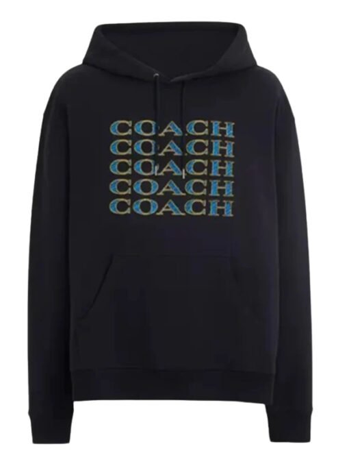 Coach Signature Stack Hoodie