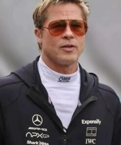 Movie F1 Brad Pitt Black Hoodie