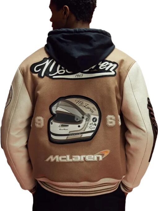 F1 McLaren Wool Varsity Jacket