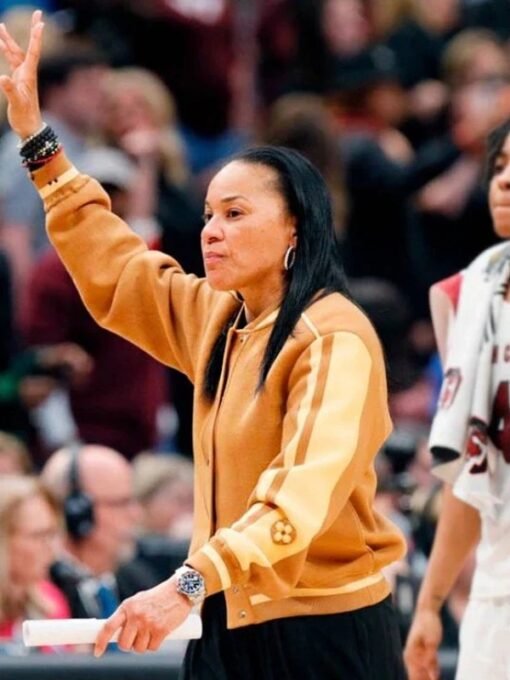 Louis Vuitton Dawn Staley Brown Varsity Jacket