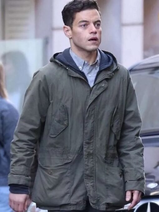 Rami Malek The Amateur Green Jacket