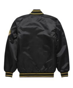 Pittsburgh Pirates Black Satin Jacket