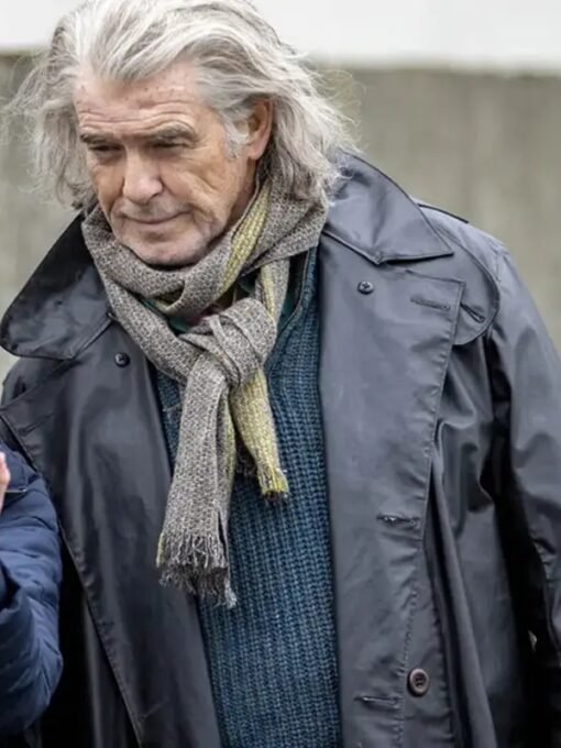 Four Letters of Love Pierce Brosnan Coat