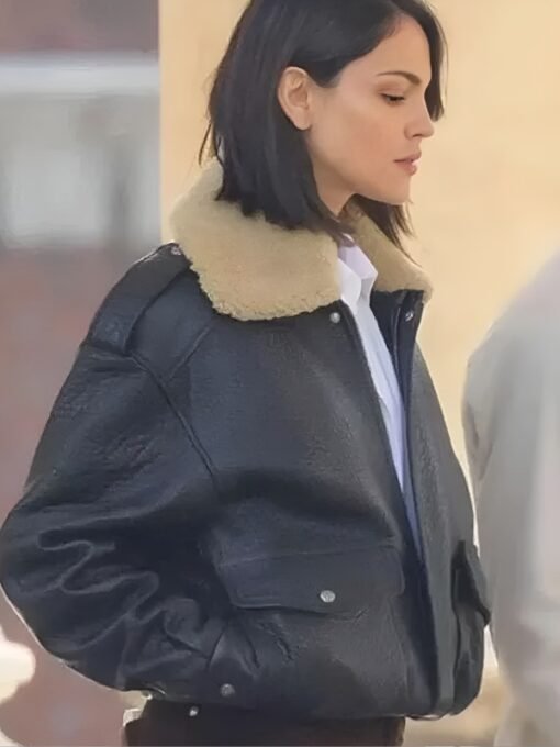 Fountain Of Youth Eiza González Black Jacket
