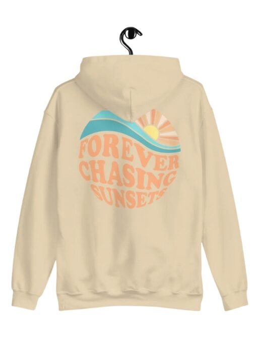 Forever Chasing Sunsets Oversized Sand Hoodie