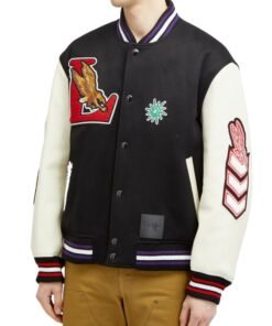 Lanvin x Future Black Varsity Jacket