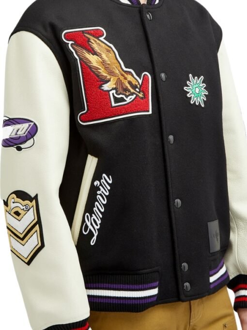 Lanvin x Future Black Varsity Jacket