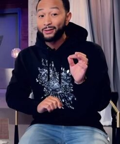 John Legend The Voice S27 Black Hoodie