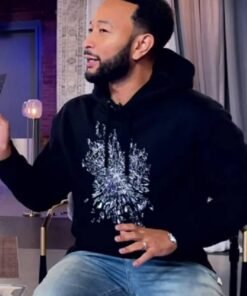 The Voice S27 John Legend Black Hoodie