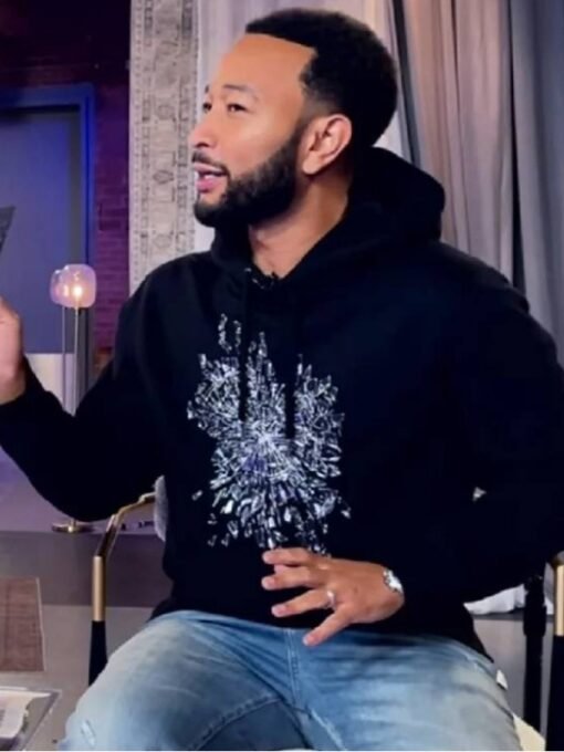 The Voice S27 John Legend Black Hoodie