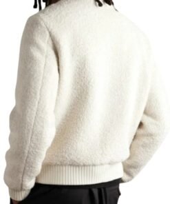 The Voice S27 John Legend Brandon Boucle White Jacket