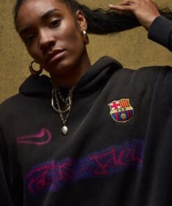 Cactus Jack Barcelona Black Hoodie