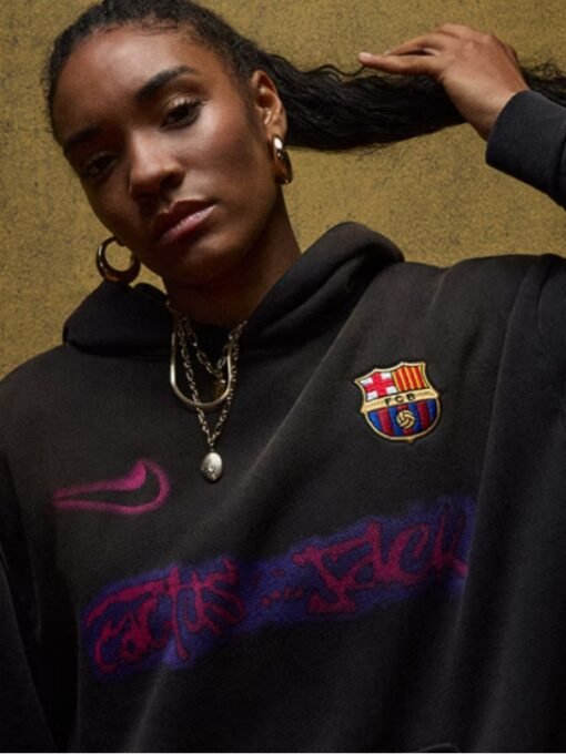 Cactus Jack Barcelona Black Hoodie
