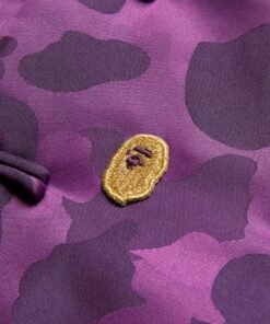 Color Camo Padded Chinese Jacket