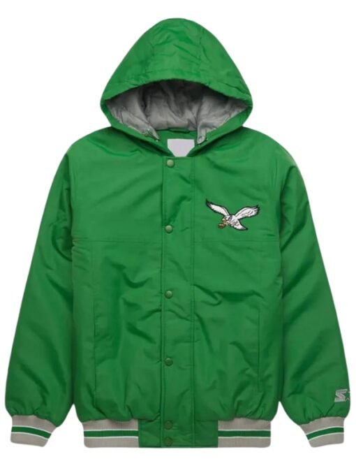 Eagles Parka Starter Hooded Jacket