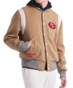 San Francisco 49ers Teddy Varsity Jacket