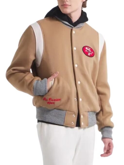 San Francisco 49ers Teddy Varsity Jacket