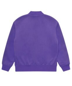 Bape Purple Track Wool Jacket
