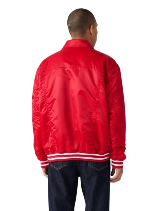 Chicago Bulls Red Trucker Jacket