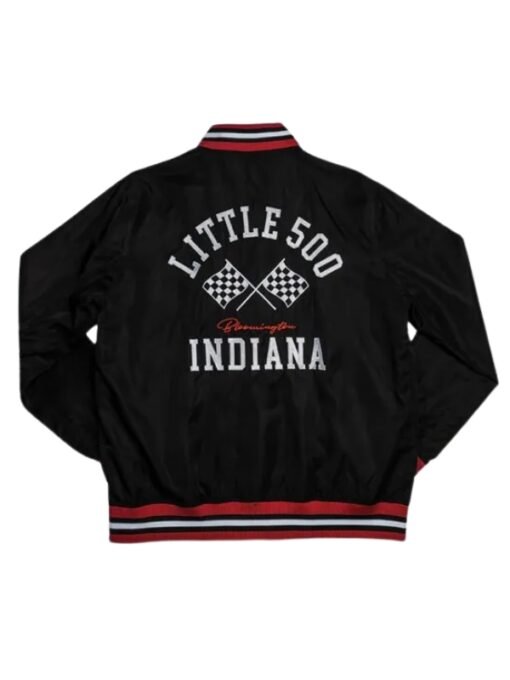 Little 500 Racing Black Bomber Jacket